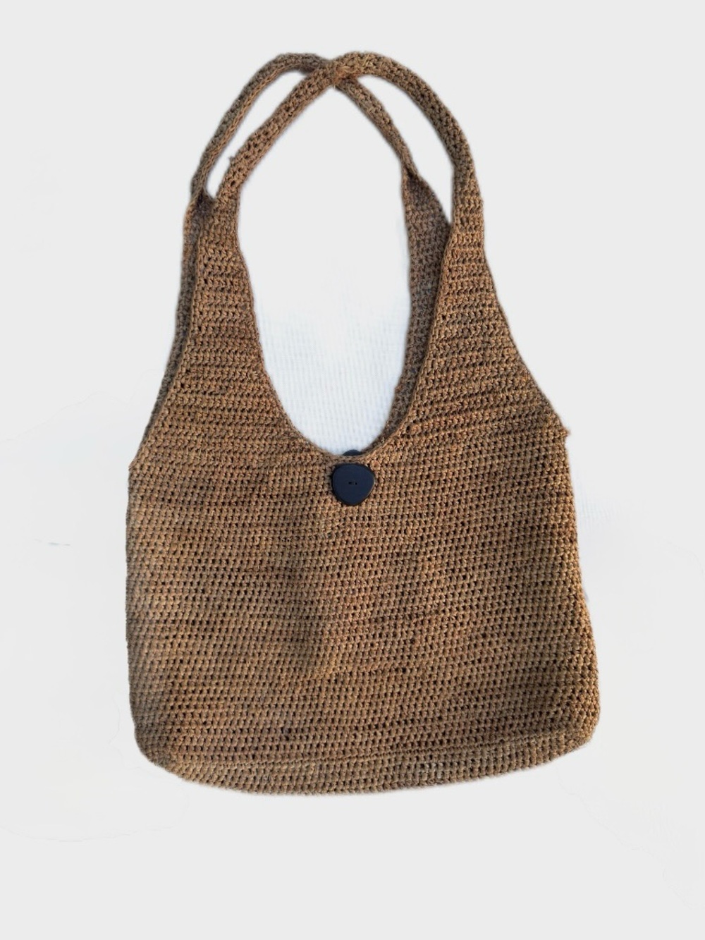 Helen Kaminski Raffia Shoulder Bag in Tan
